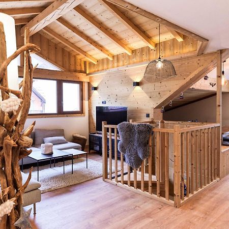 Le Chenaillet, duplex au pied des pistes et spa Montgenèvre Extérieur photo