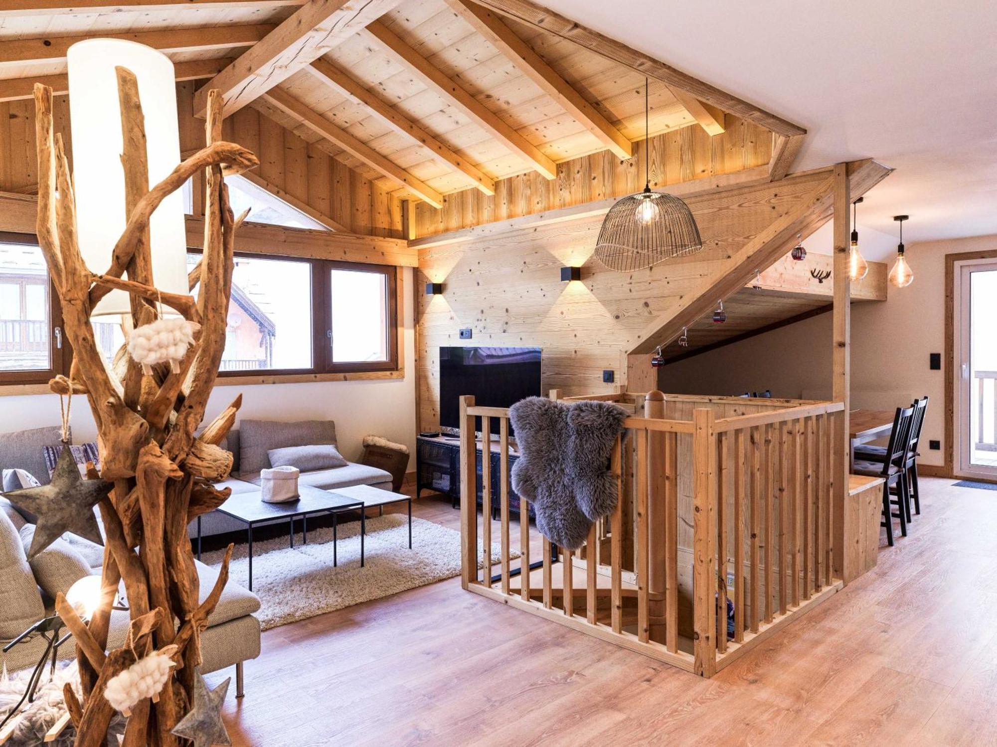 Le Chenaillet, duplex au pied des pistes et spa Montgenèvre Extérieur photo